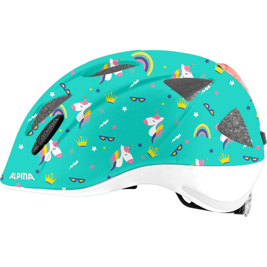 Olympic sportswear alpina sports kinderhelm ximo flash unicorn 45-49 glans
