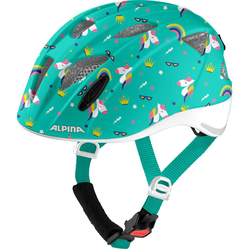Afbeelding laden in galerijviewer, Olympic sportswear alpina sports kinderhelm ximo flash unicorn 49-54 glans
