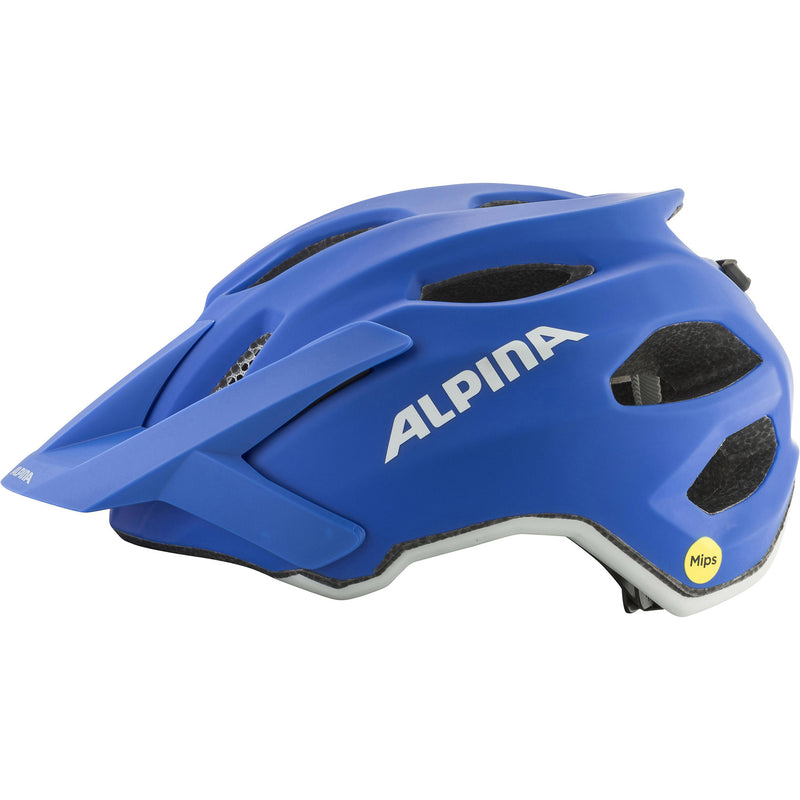 Afbeelding laden in galerijviewer, Olympic sportswear alpina sports kinderhelm apax jr. mips 51-56 mat blauw
