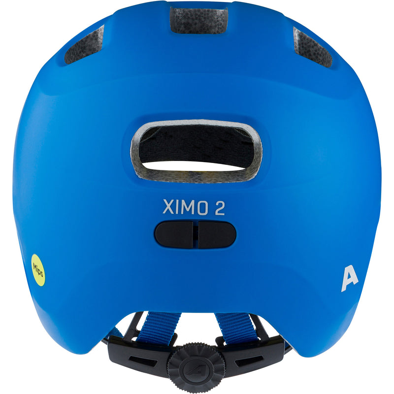 Afbeelding laden in galerijviewer, Olympic sportswear alpina sports kinderhelm ximo 2 mips 47-51 mat blauw
