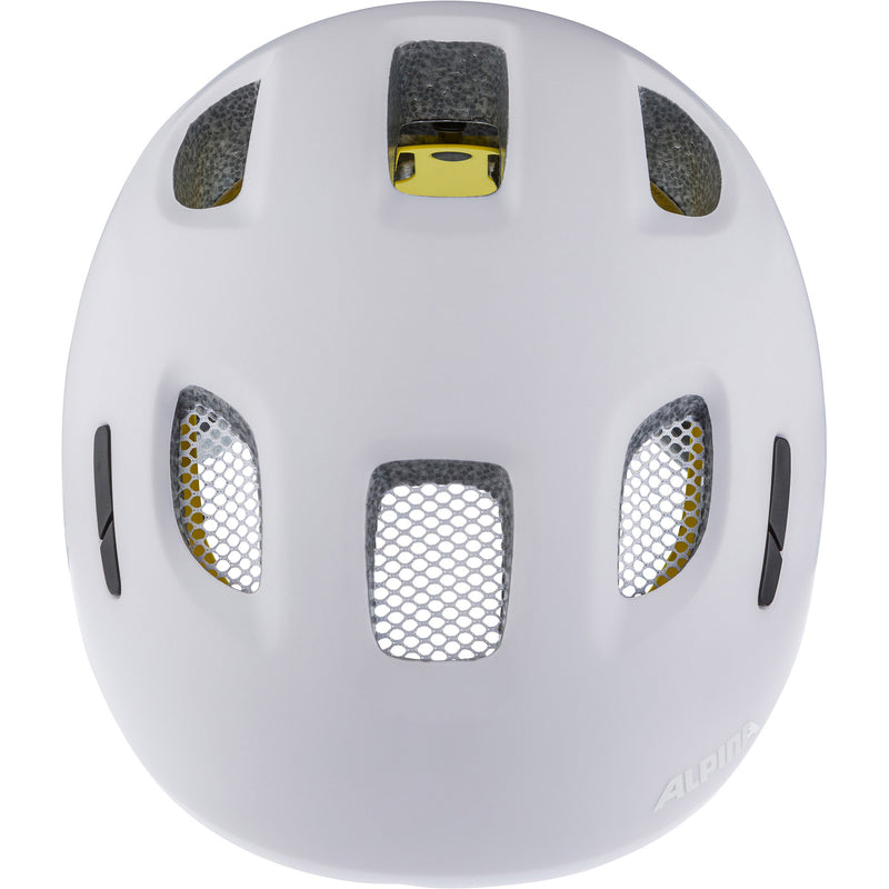 Afbeelding laden in galerijviewer, Olympic sportswear alpina sports kinderhelm ximo 2 mips 49-54 mat pastel paars
