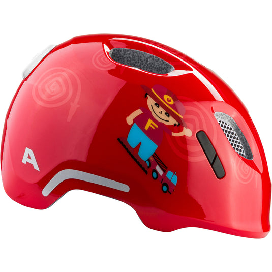 Olympic sportswear alpina sports kinderhelm ximo 2 flash fire fighter 45-49 gl.
