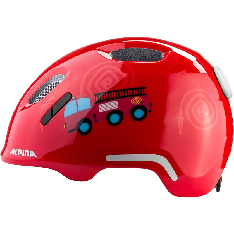 Afbeelding laden in galerijviewer, Olympic sportswear alpina sports kinderhelm ximo 2 flash fire fighter 49-54 gl.
