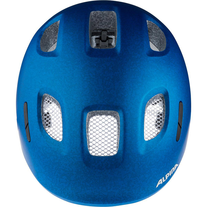 Afbeelding laden in galerijviewer, Olympic sportswear alpina sports kinderhelm ximo 2 flash blue 45-49 mat
