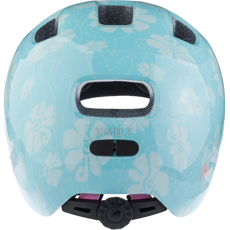 Afbeelding laden in galerijviewer, Olympic sportswear alpina sports kinderhelm ximo 2 aqua rose flower 45-49 glans
