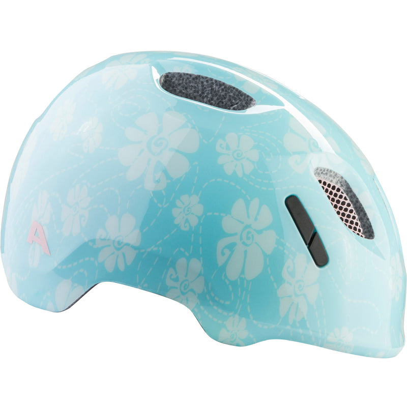 Afbeelding laden in galerijviewer, Olympic sportswear alpina sports kinderhelm ximo 2 aqua rose flower 47-51 glans
