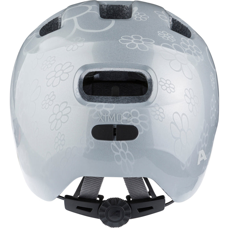 Afbeelding laden in galerijviewer, Olympic sportswear alpina sports kinderhelm ximo 2 silver flower 47-51 glans
