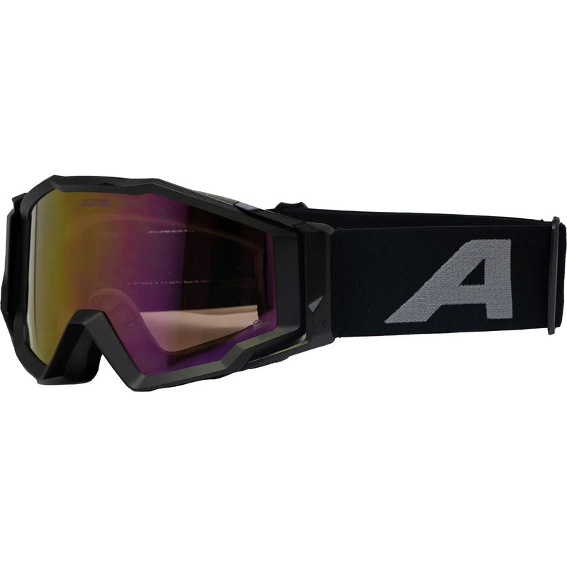 Afbeelding laden in galerijviewer, Olympic sportswear alpina sports sportbril circus q-lite mat zwart
