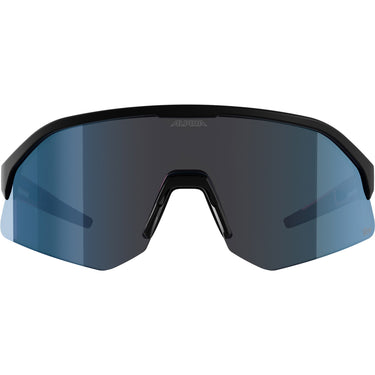 Olympic sportswear alpina sports sportbril sonic hr m q-lite blauwe lens mat zwart