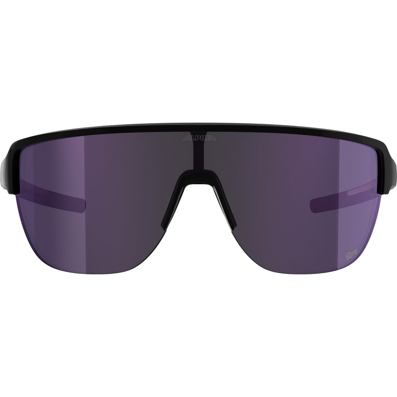 Afbeelding laden in galerijviewer, Olympic sportswear alpina sports sportbril ram 2.0 q-lite paars sp. glans zwart
