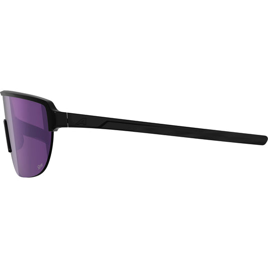 Olympic sportswear alpina sports sportbril ram 2.0 q-lite paars sp. glans zwart