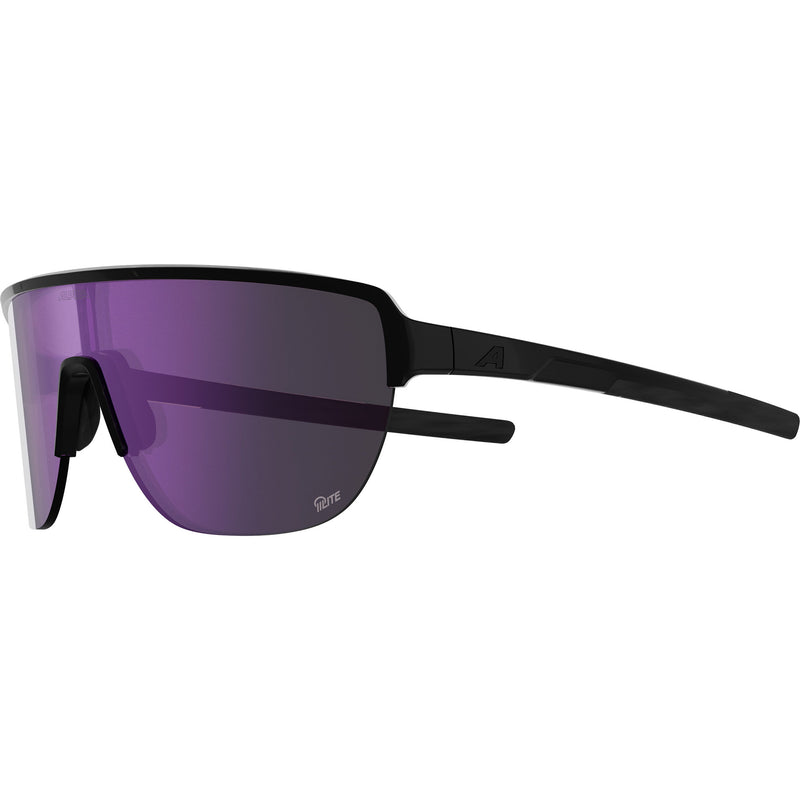 Afbeelding laden in galerijviewer, Olympic sportswear alpina sports sportbril ram 2.0 q-lite paars sp. glans zwart
