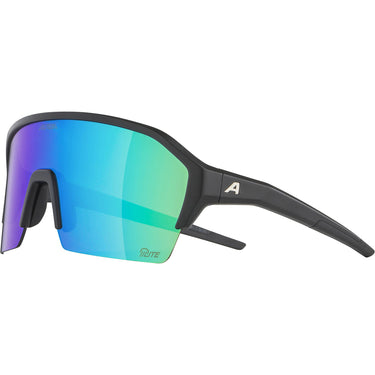 Olympic sportswear alpina sports sportbril ram hr q-lite jade spiegellens zwart