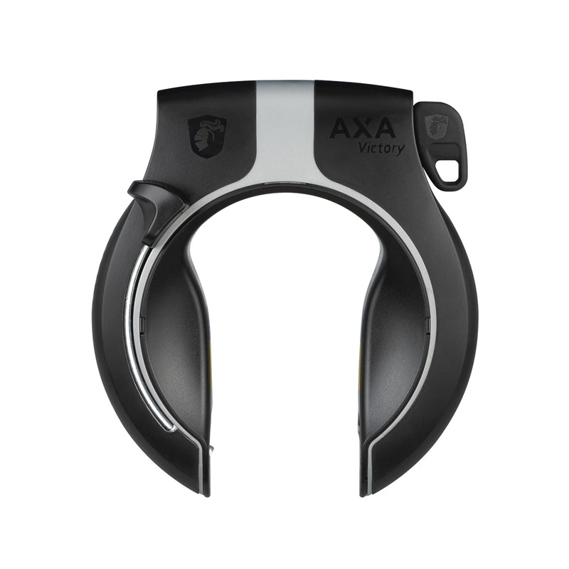 Afbeelding laden in galerijviewer, AXA Victory Ringslot - ART-2 - Zwart Grijs - 56mm - Fietsbeveiliging
