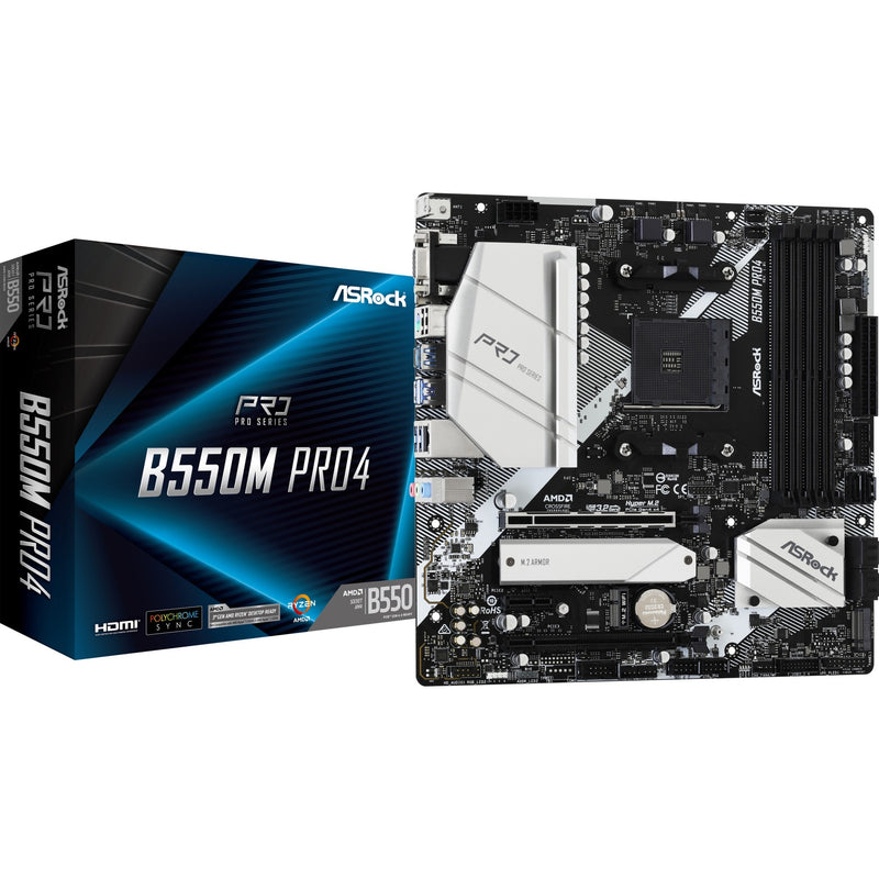 Afbeelding laden in galerijviewer, ASRock B550M Pro4
