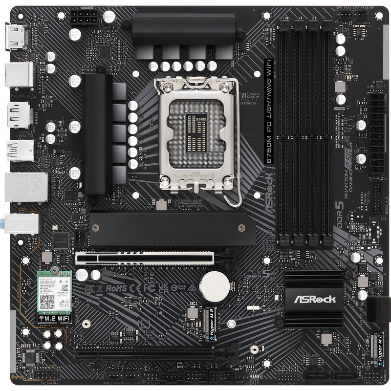 Afbeelding laden in galerijviewer, ASRock B760M PG LIGHTNING WIFI
