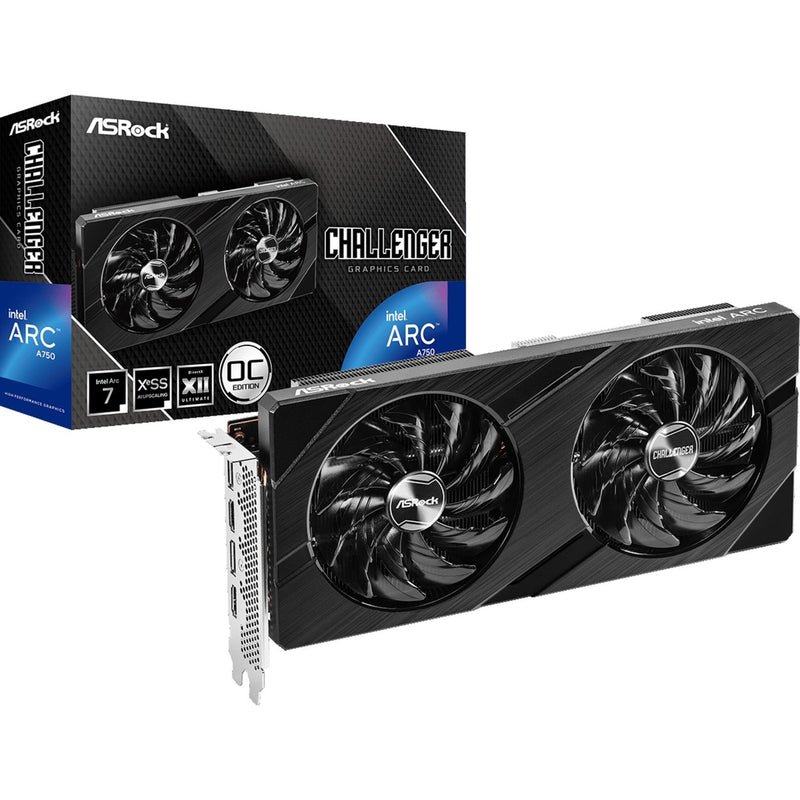 Afbeelding laden in galerijviewer, ASRock Intel Arc A750 Challenger D 8GB OC
