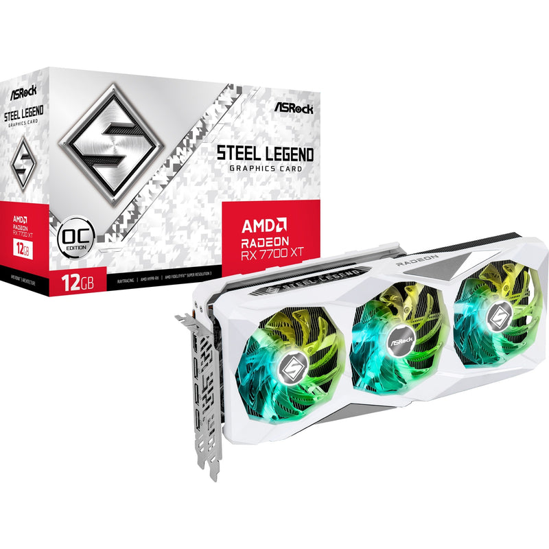 Afbeelding laden in galerijviewer, ASRock Radeon RX 7700 XT Legend 12GB OC
