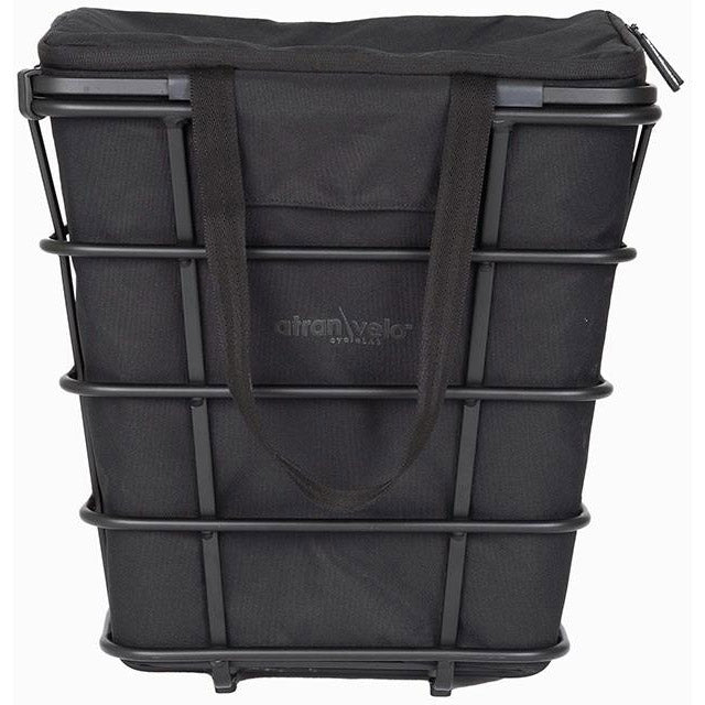 Afbeelding laden in galerijviewer, Atranvelo mandtas add 25 basket bag add 25 black
