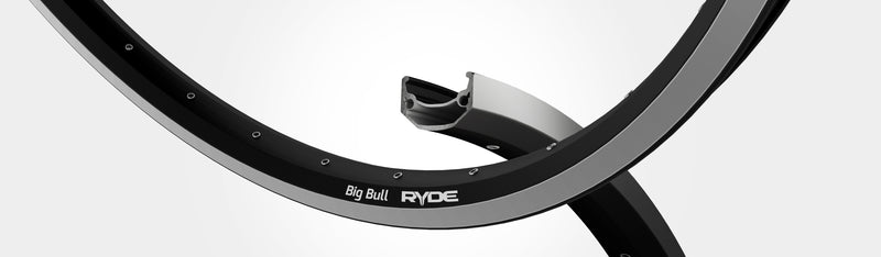 Afbeelding laden in galerijviewer, Rigida velg ryde 28 (622) big bull 32 14 zwart (geslepen)
