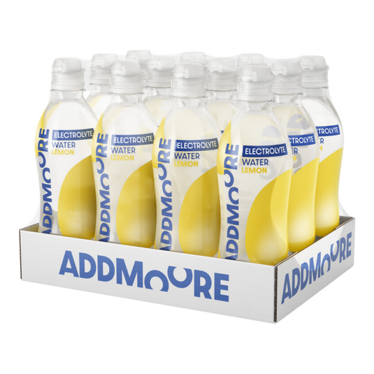 Addmoore electrolyte water lemon pet (12x 500ml)