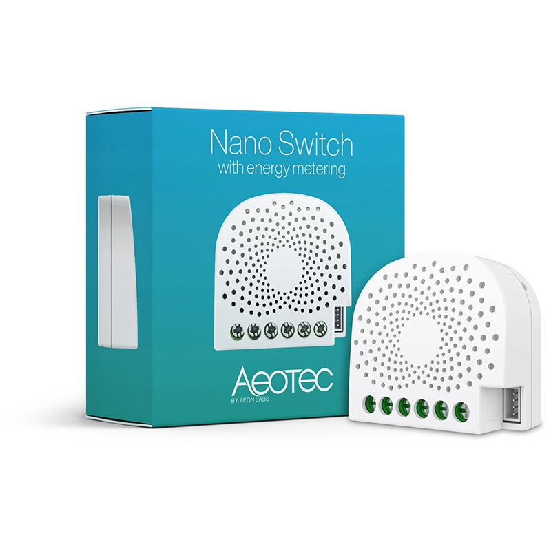 Afbeelding laden in galerijviewer, Aeotec Aeotec Nano Switch with energy reading
