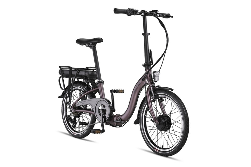 Afbeelding laden in galerijviewer, Altec Comfort E-bike Vouwfiets 20 inch 7-spd. 518Wh Terra Brown M129 40Nm -
