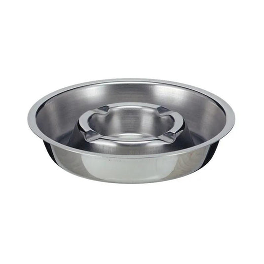 Asbak roestvrijstaal (16cm)