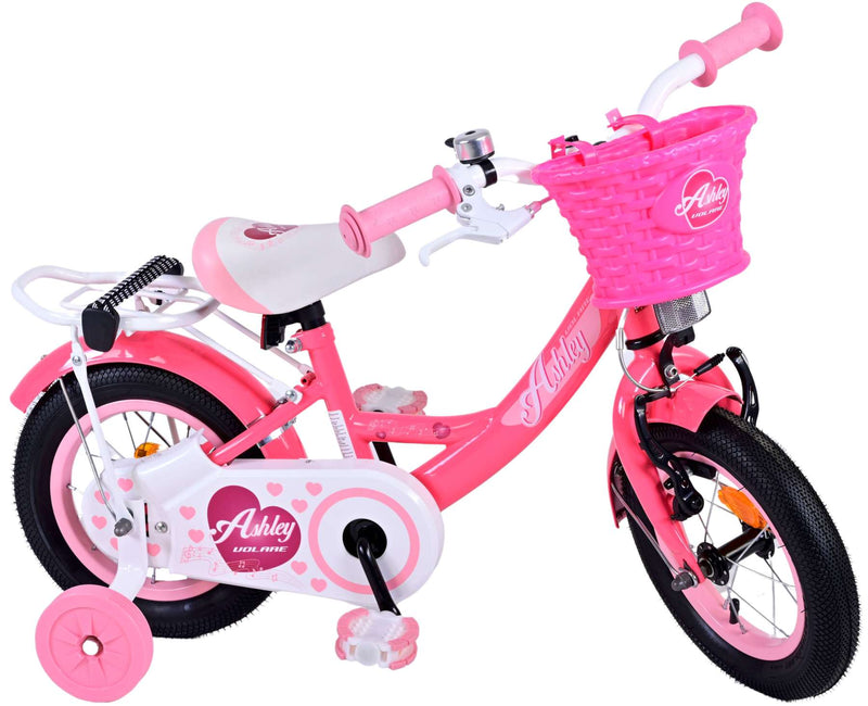 Afbeelding laden in galerijviewer, Volare Ashley Kinderfiets - Meisjes - 12 inch - Rood Roze
