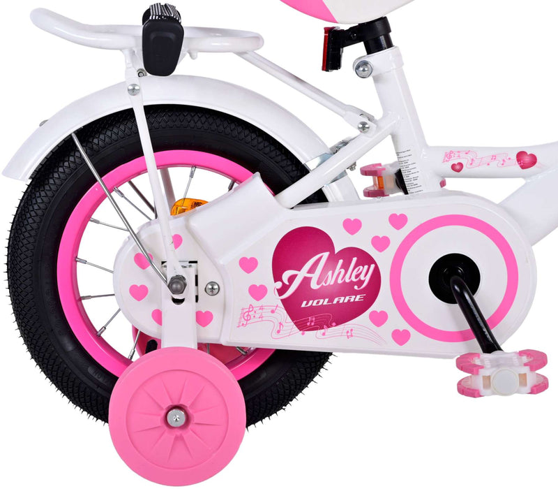 Afbeelding laden in galerijviewer, Volare Ashley Kinderfiets - Meisjes - 12 inch - Wit
