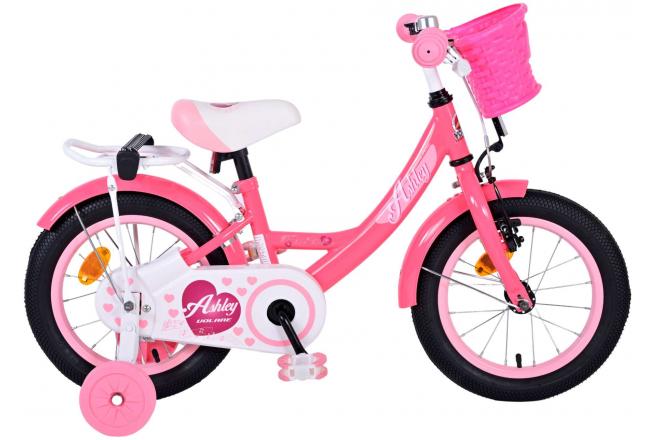 Afbeelding laden in galerijviewer, Volare Ashley Kinderfiets - Meisjes - 14 inch - Roze Rood
