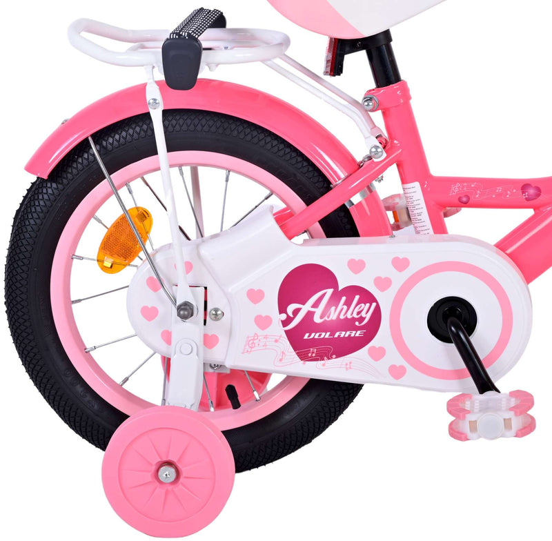 Afbeelding laden in galerijviewer, Volare Ashley Kinderfiets - Meisjes - 14 inch - Roze Rood

