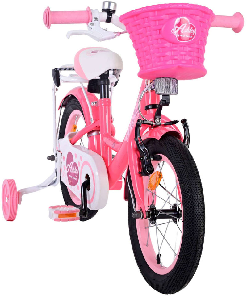 Afbeelding laden in galerijviewer, Volare Ashley Kinderfiets - Meisjes - 14 inch - Roze Rood
