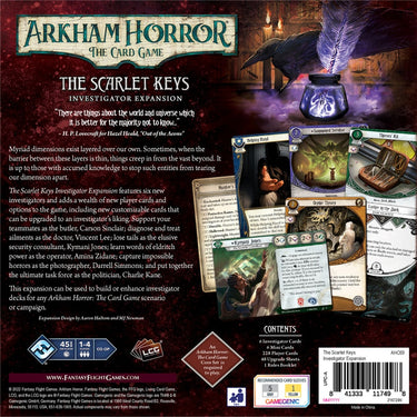 Asmodee arkham horror: the scarlet keys investigator expan