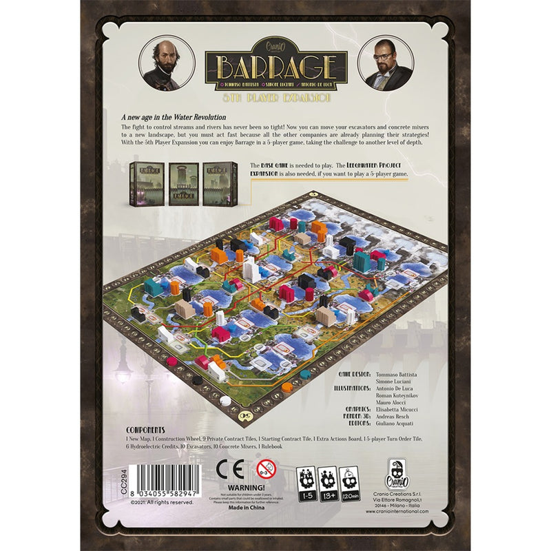 Afbeelding laden in galerijviewer, Asmodee Barrage: 5th Player Expansion
