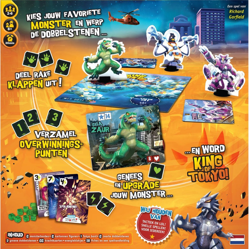 Afbeelding laden in galerijviewer, Asmodee King of Tokyo 2016 Editie

