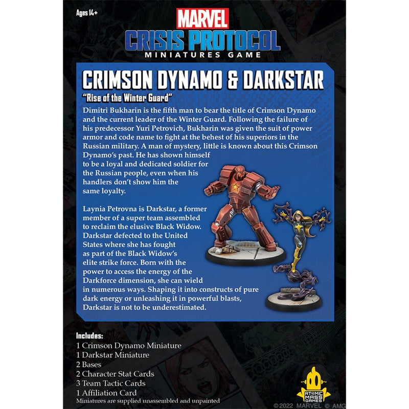 Afbeelding laden in galerijviewer, Asmodee Crisis Protocol: Crimson Dynamo And Dark St
