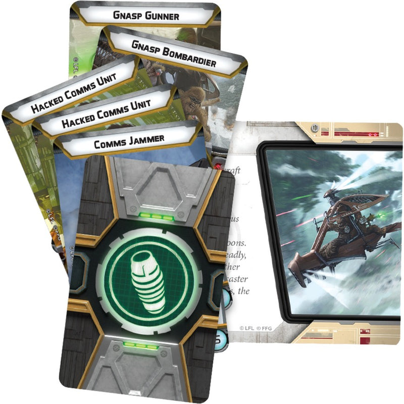 Afbeelding laden in galerijviewer, Asmodee Star Wars: Legion Raddaugh Gnasp Fluttercraft Ex
