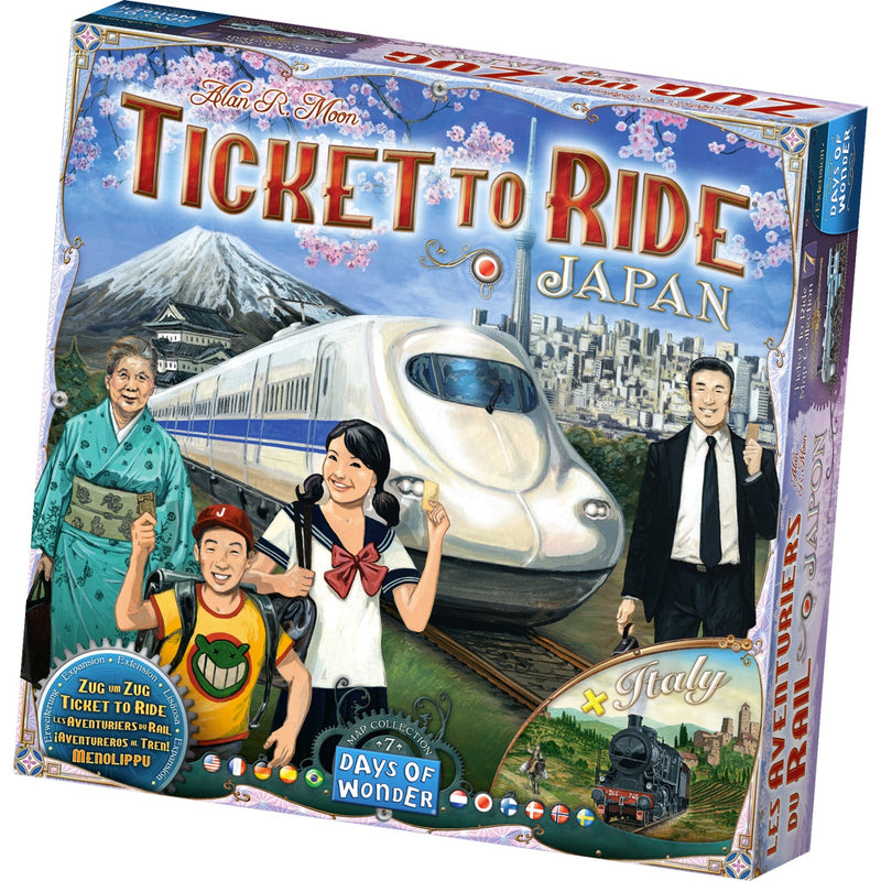 Afbeelding laden in galerijviewer, Asmodee Ticket to Ride Japan Italy
