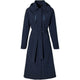 Basil trenchcoat mosse dames night blue l