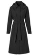 Basil trenchcoat mosse dames jet black xxl