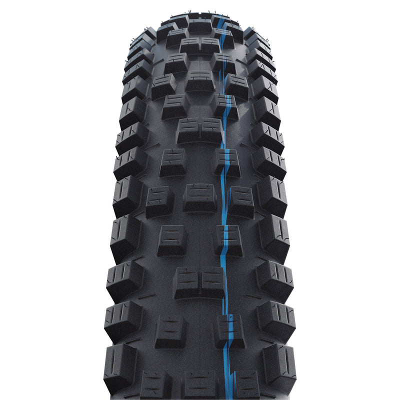Afbeelding laden in galerijviewer, Vouwband Schwalbe Nobby Nic Super Ground 26 x 2.40 62-559 mm - classic sidewall
