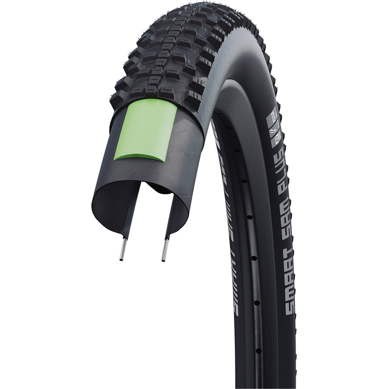 Afbeelding laden in galerijviewer, Schwalbe buitenband Smart Sam Plus Performance 29 x 2.25 zw refl
