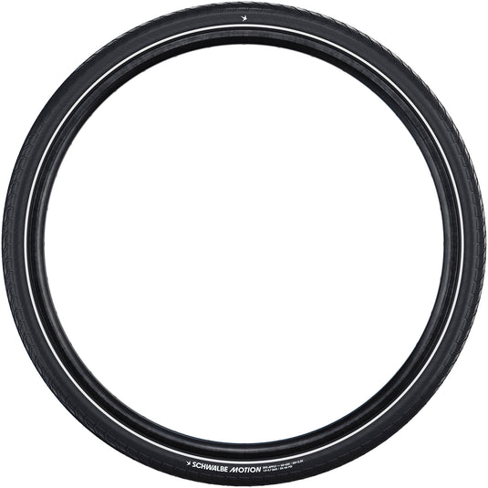 Schwalbe draadband motion big apple 55-559 +r zwart