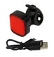UrbanProof high power achterlicht rood USB