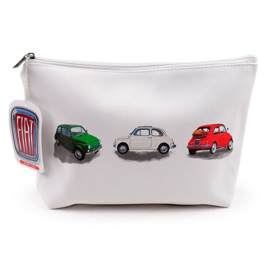 Fiat 500 pvc toilettas makeup tas large