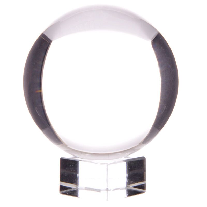 Afbeelding laden in galerijviewer, Kristallen bol in geschenkdoos - 7.5 cm
