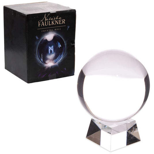Kristallen bol in geschenkdoos - 14 cm