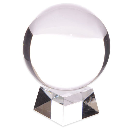 Kristallen bol in geschenkdoos - 14 cm