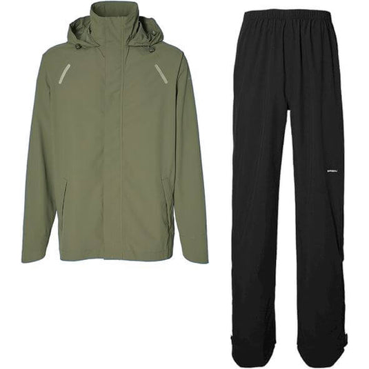 Basil regenpak hoga unisex olive green s